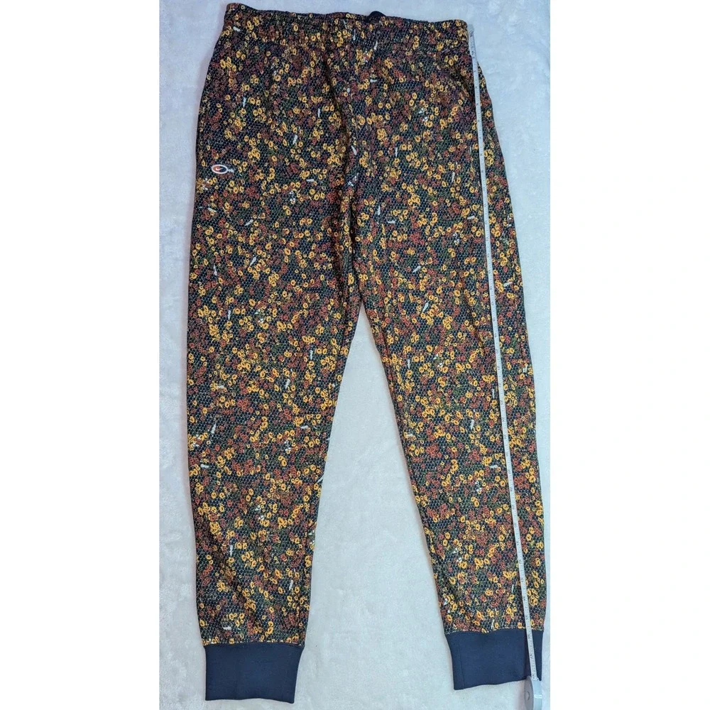 Nike Mens Floral Snakeskin‎ Print Fleece Joggers Midnight Navy FQ6149-410 Medium